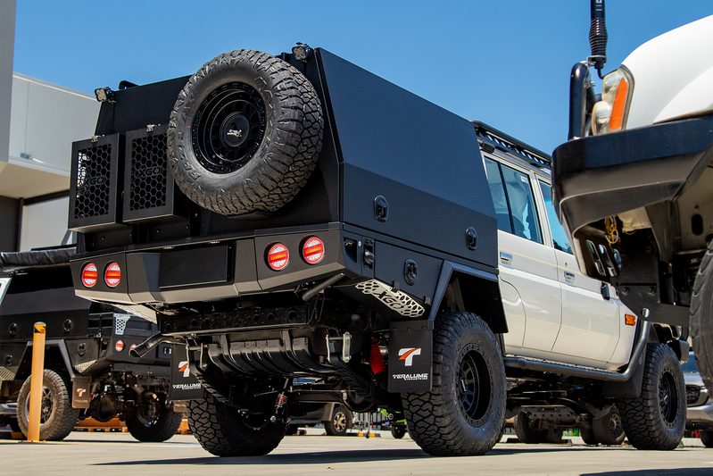 LandCruiser 79 Series with a Teralume XGO service body